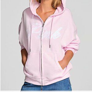 PINK Victoria's Secret Campus Fleece Full-Zip Hoodie - XLarge - NWT